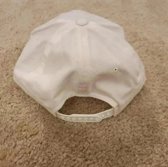 Mellon Bank White Green Rope Vintage Mens Hat One Size - Picture 2 of 3